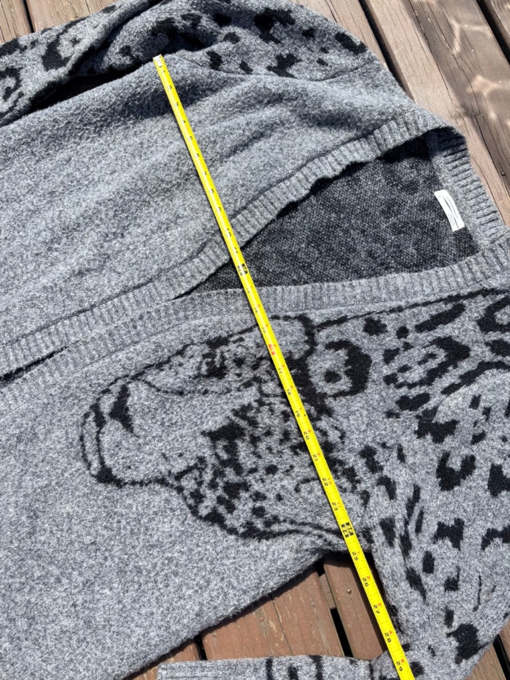 Anthropologie Moth Averie/Havasu Leopard Cardigan – Size 3X - Picture 4 of 6